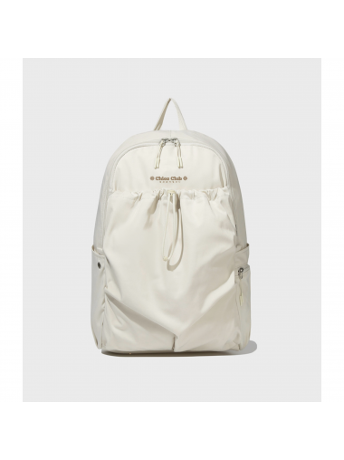 CHIOS CLUB - Lace Large Backpack  MS05/白色